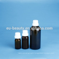 essential oil glass bottle Shiny black